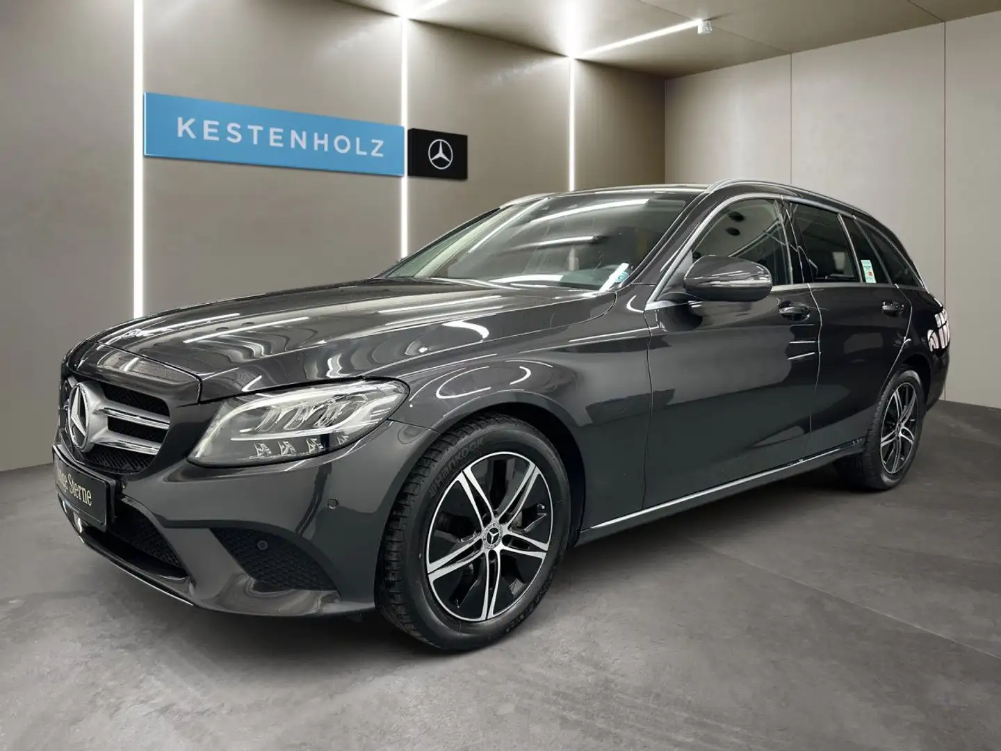 Mercedes-Benz C 180 T LED AHK Kamera Spurhalt-Ass SpurPak PTS 9G Grau - 2