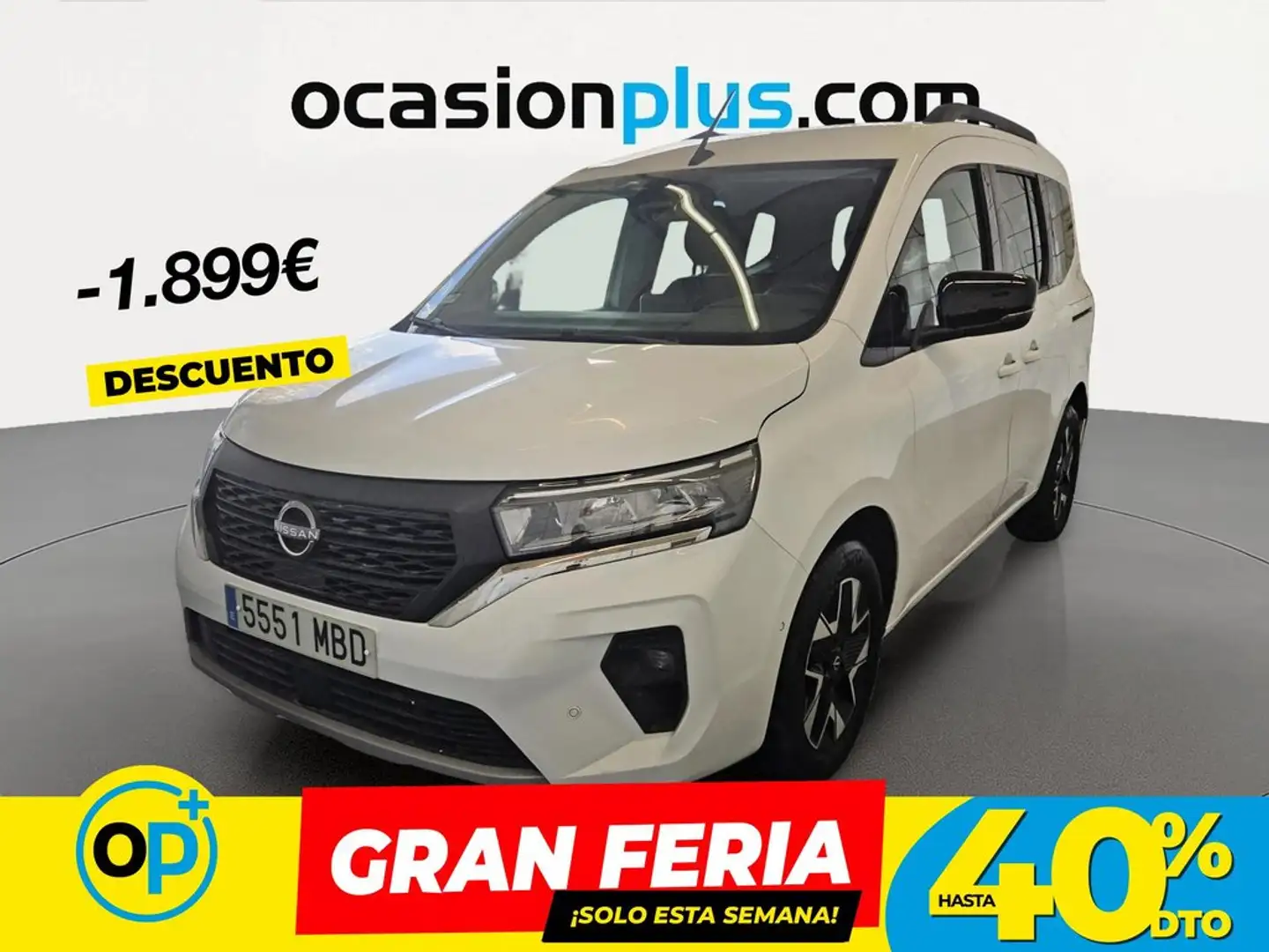 Nissan Townstar Combi 1.3G N-Connecta 96kW L1 5pl Blanco - 1