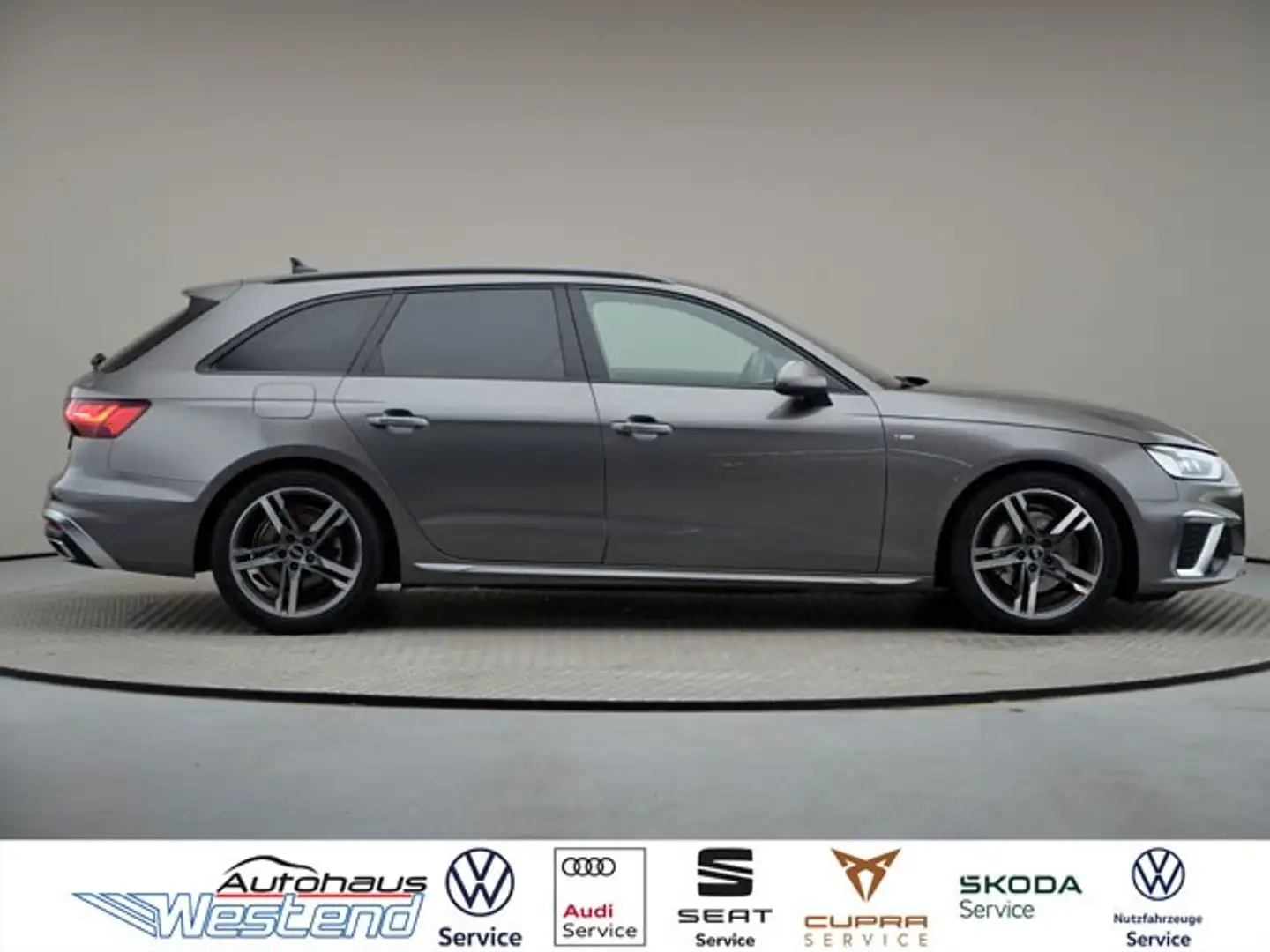 Audi A4 Avant S line 40 TDI 150kW S tronic Navi Leder LED Grau - 2