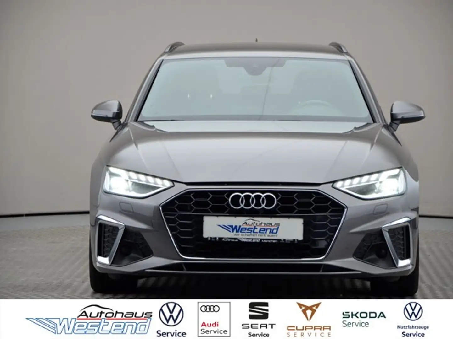Audi A4 Avant S line 40 TDI 150kW S tronic Navi Leder LED Grau - 1