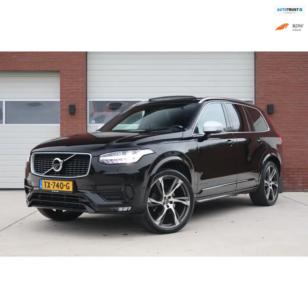 Volvo XC90 2.0 D5 AWD Inscription R-Design 7 persoons - Bower Schwarz - 1