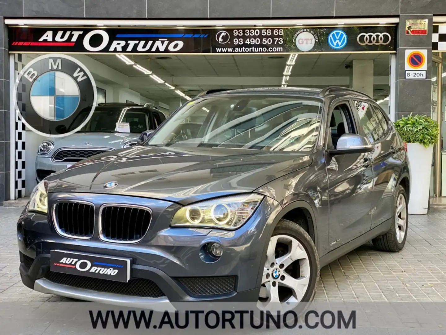 BMW X1 xDrive 18d Gris - 1