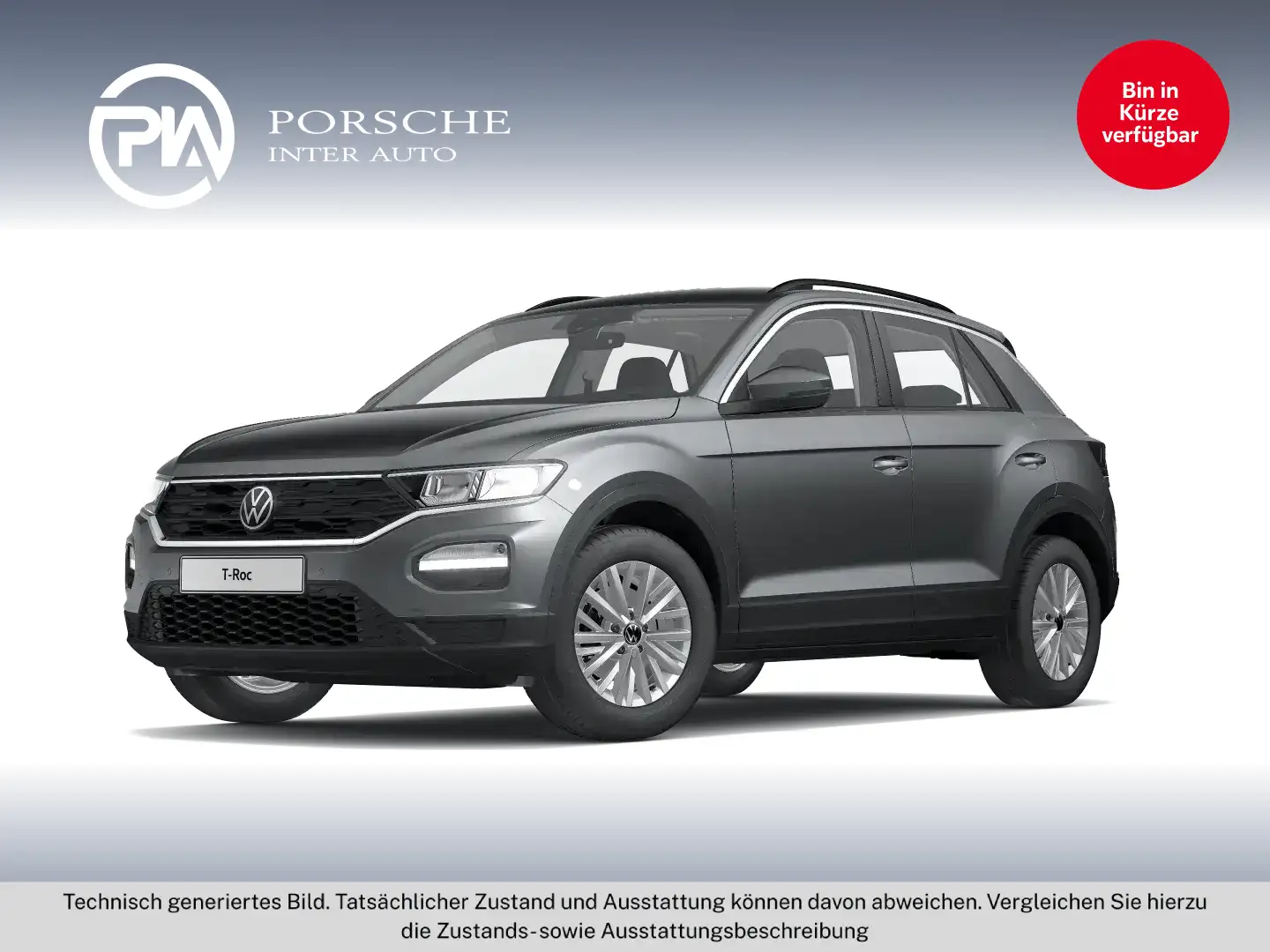 Volkswagen T-Roc TSI Grau - 1