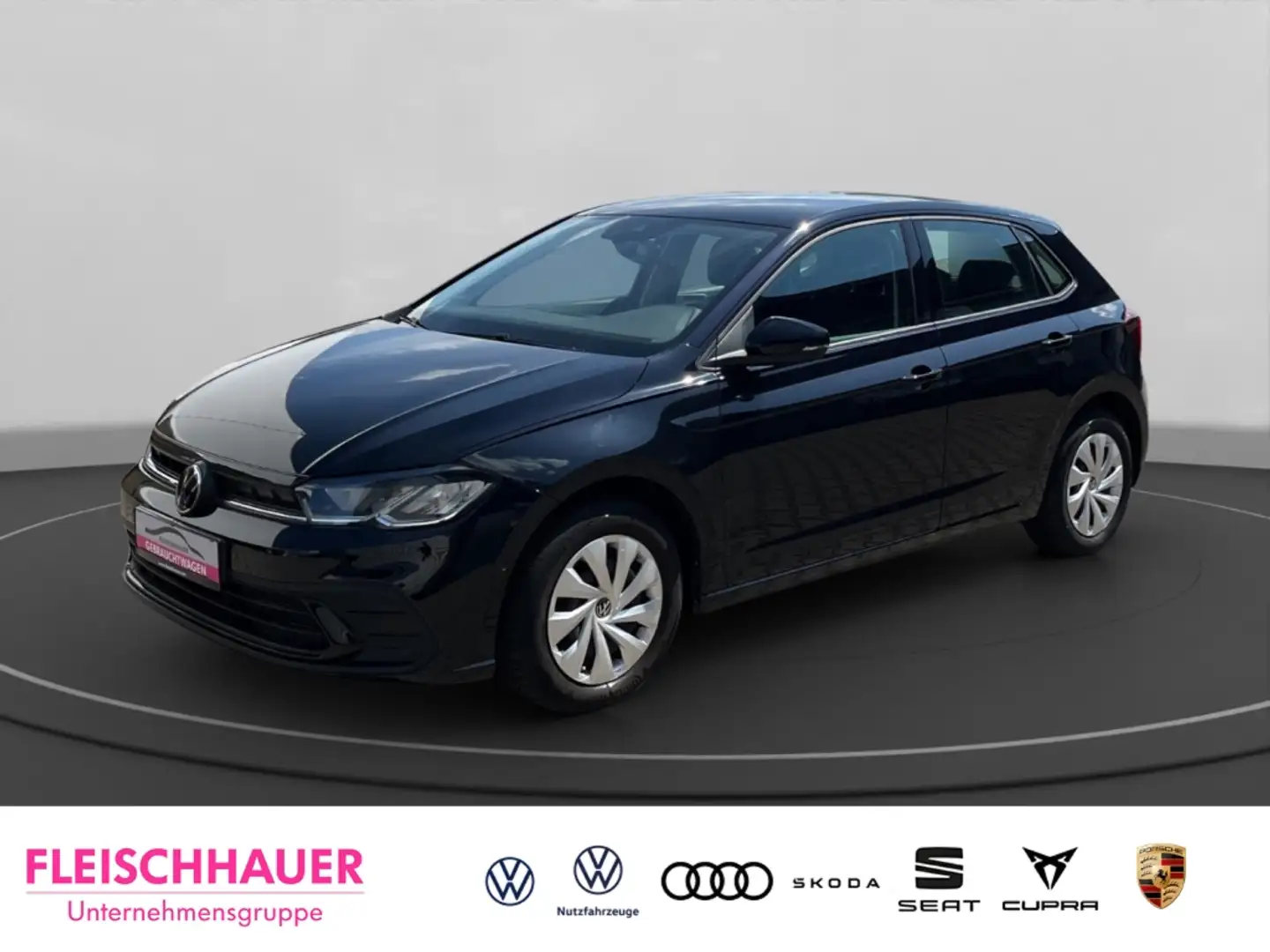 Volkswagen Polo VI 1.0 TSI Life Ap-Connect Bluetooth Schwarz - 1