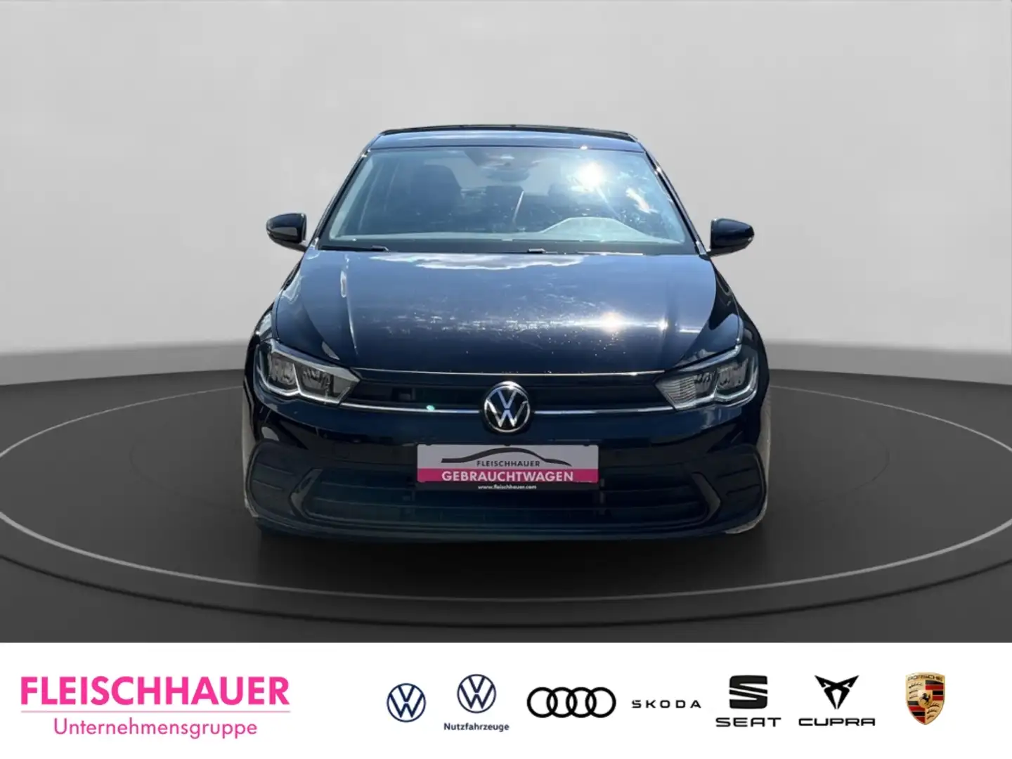 Volkswagen Polo VI 1.0 TSI Life Ap-Connect Bluetooth Schwarz - 2