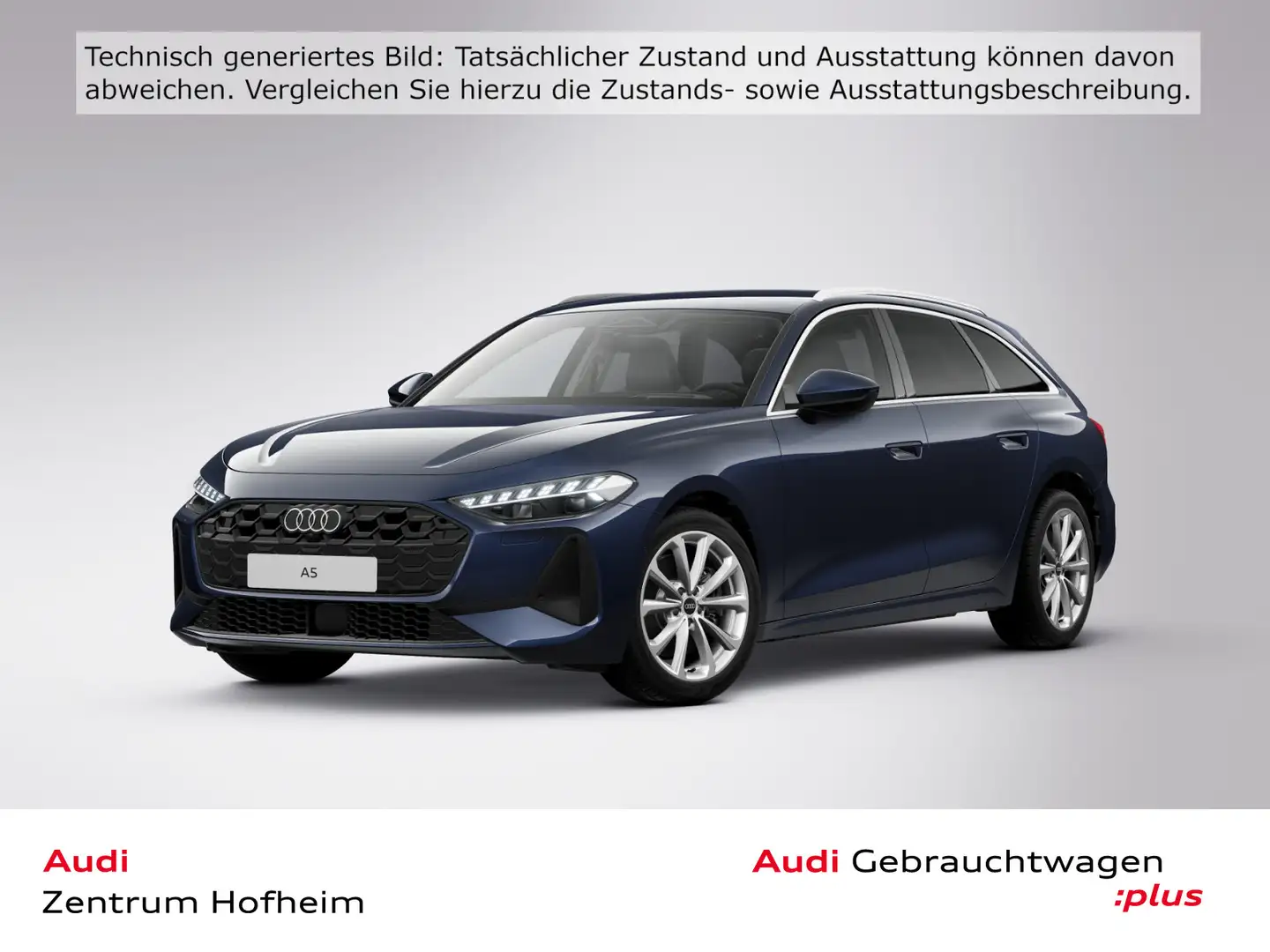 Audi A5 40 TDI S tro*B&O*HUD*LED*Virtual*Navi+* Blau - 1