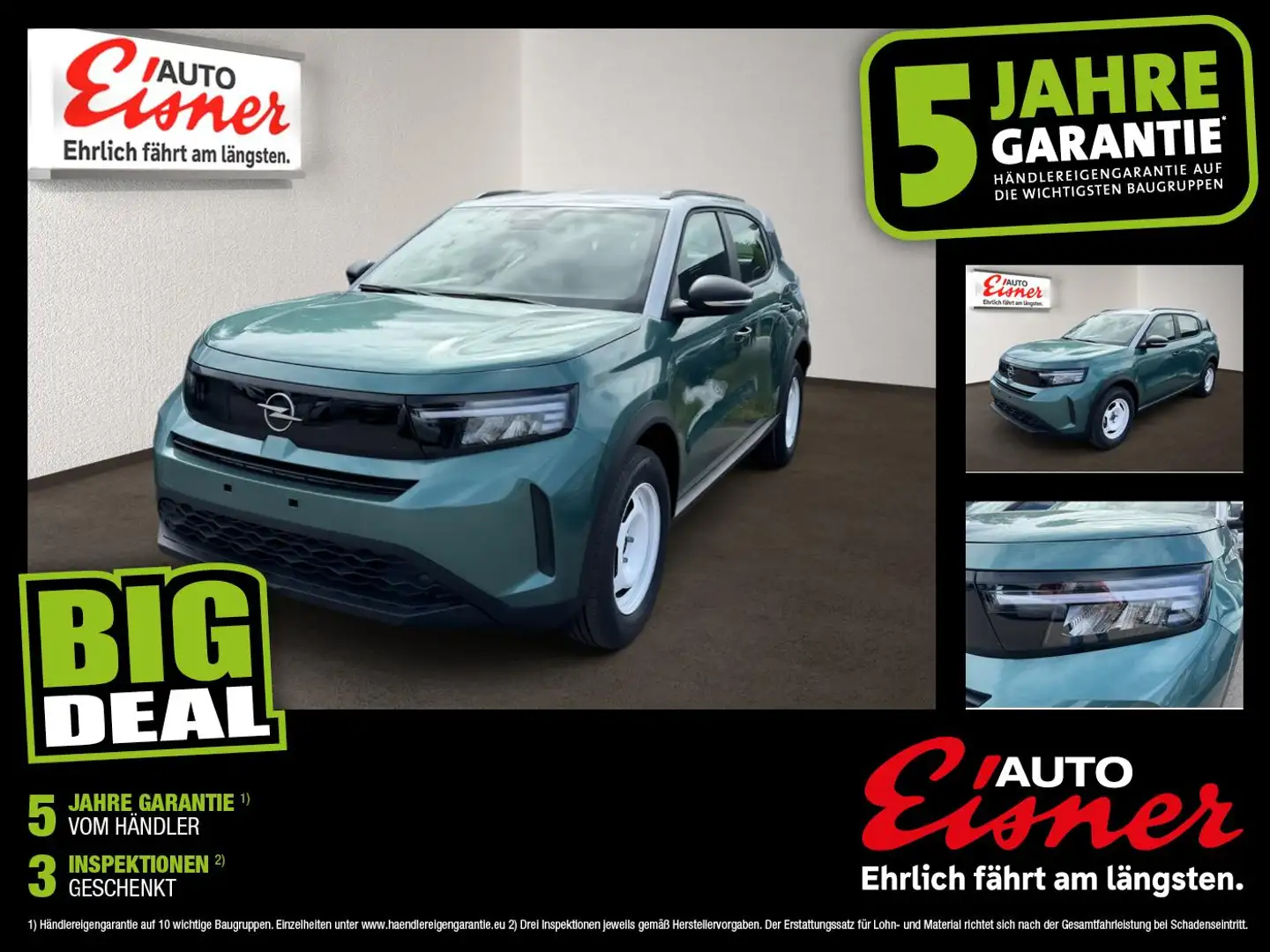 Opel Frontera 1.2 Edition W AUT Alcant. DynLicht Kam. Grün - 1