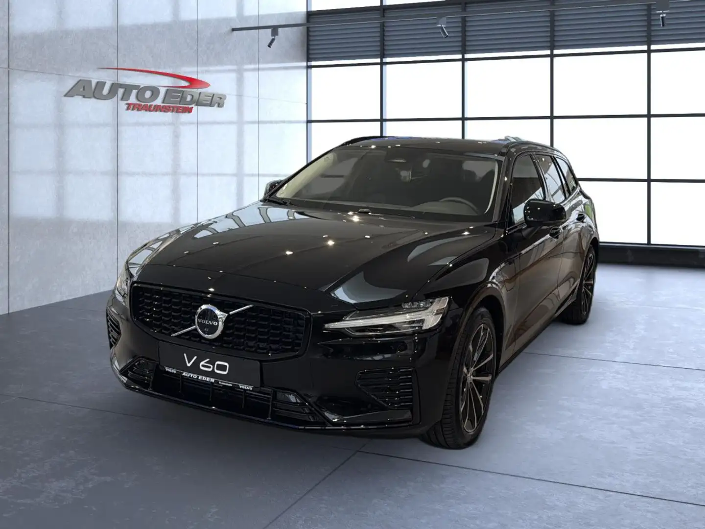Volvo V60 Plus Dark Recharge Plug-In Hybrid AWD LED Noir - 2