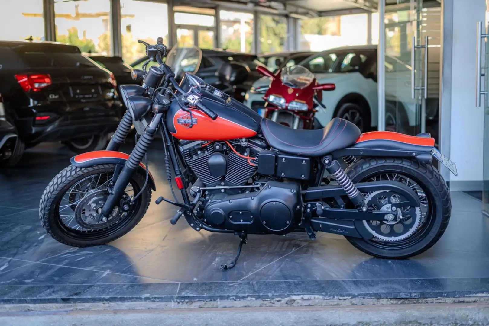 Harley-Davidson Dyna Glide 1340 solo 10.000 km Rosso - 1