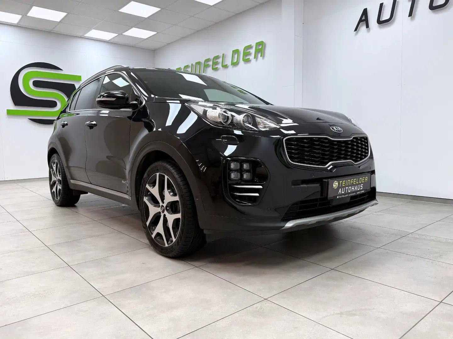 Kia Sportage 1.6 TGDI GT-Line 4WD / RKAM / LEDER Noir - 1