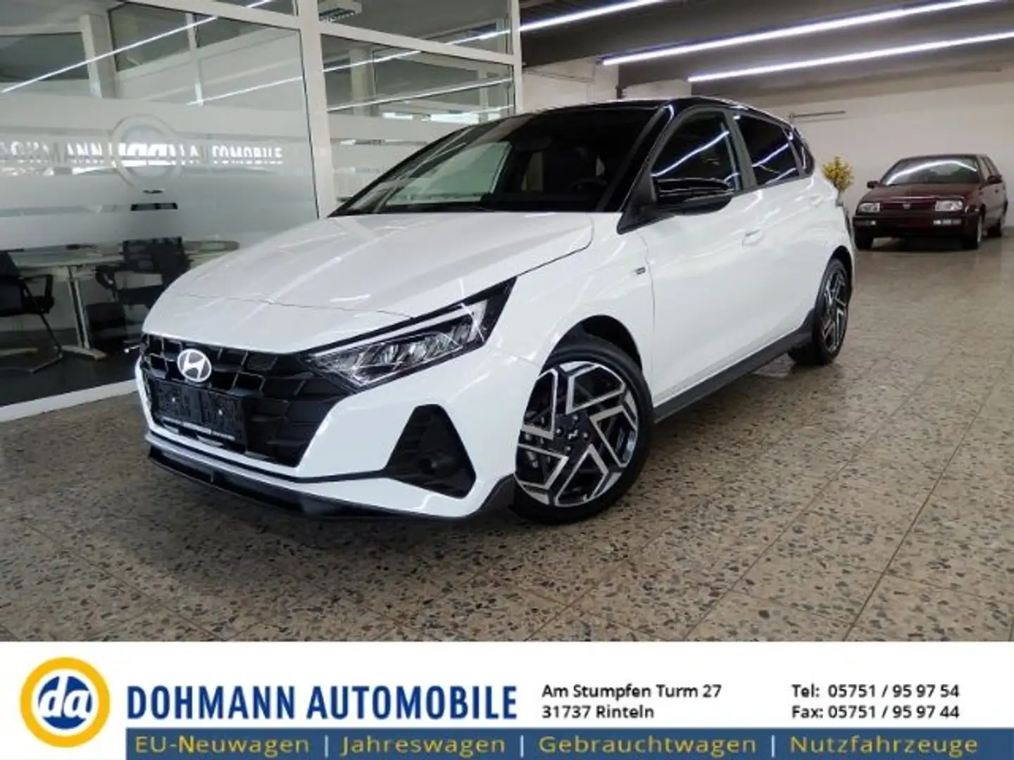 Hyundai i20 N Line 1.0 T-GDI/Navi/Cam./Alu17/5J.Gar/Sitz Weiß - 1