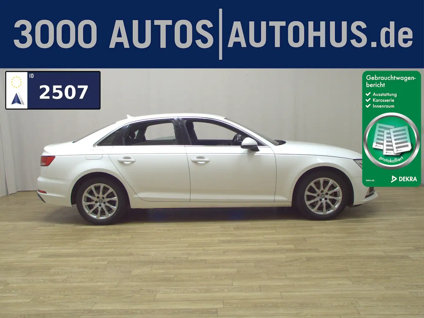 Audi A4 30 TDI sport Navi Xenon PDC Shz Weiß - 1