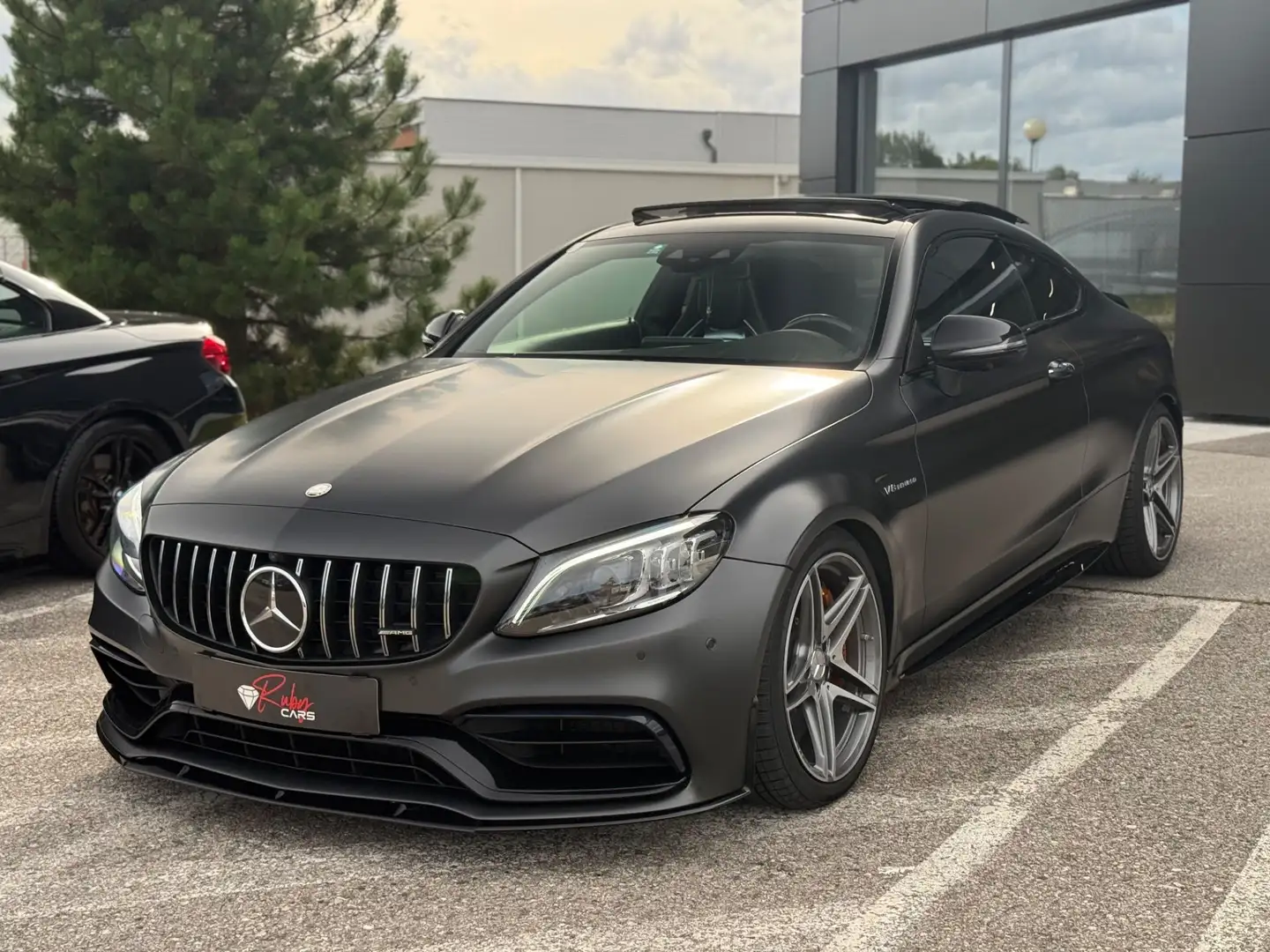 Mercedes-Benz C 63 AMG S Coupe Aut. *Keramik*VOLL* Silber - 1