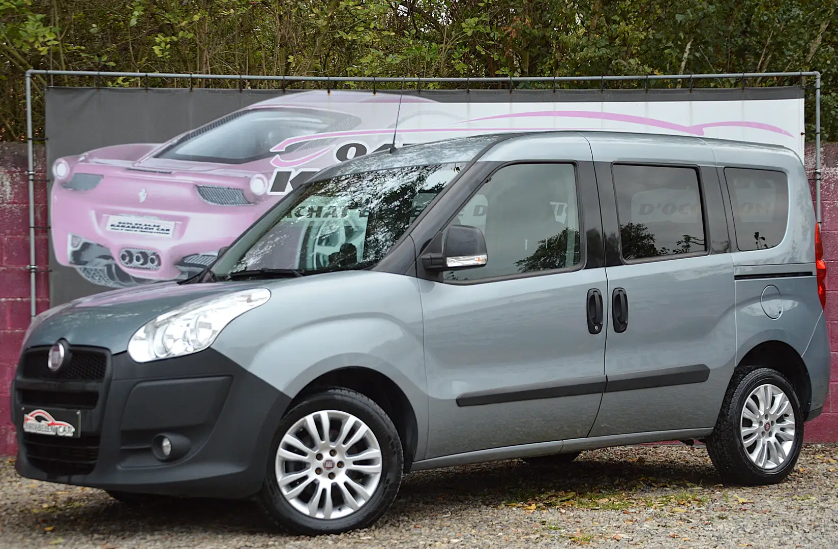 Fiat Doblo Doblo 1.6Multijet BOITE AUTO SENS AR CLIM 59.167KM Gris - 1