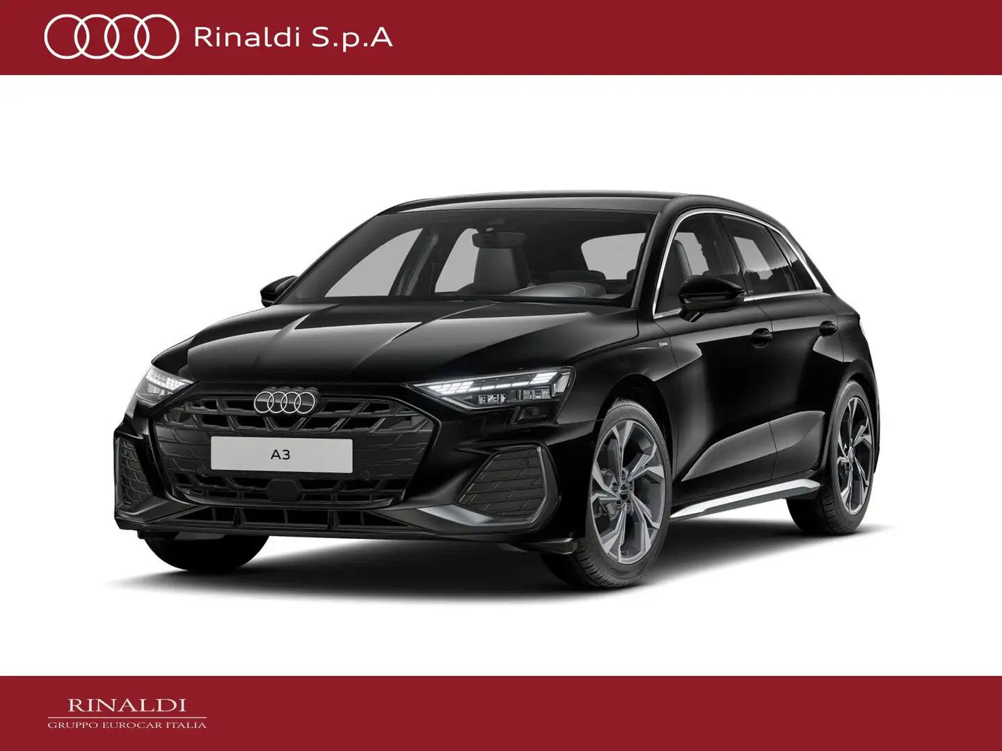 Audi A3 sportback 2.0 tdi s line edition 116cv Nero - 1
