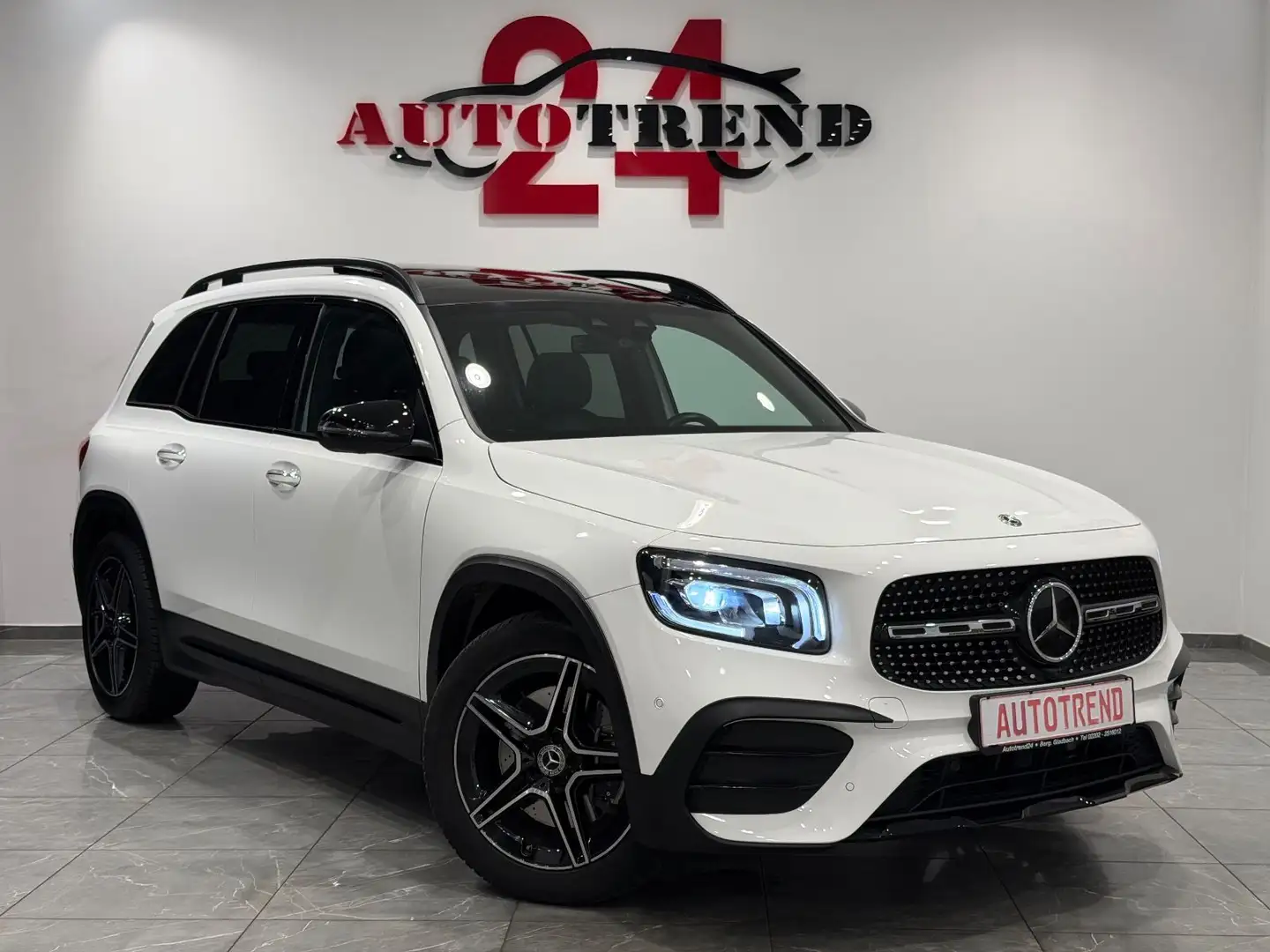 Mercedes-Benz GLB 250 4Matic AMG-LINE 31TKM PANO+°360KAM+BURM Blanc - 2