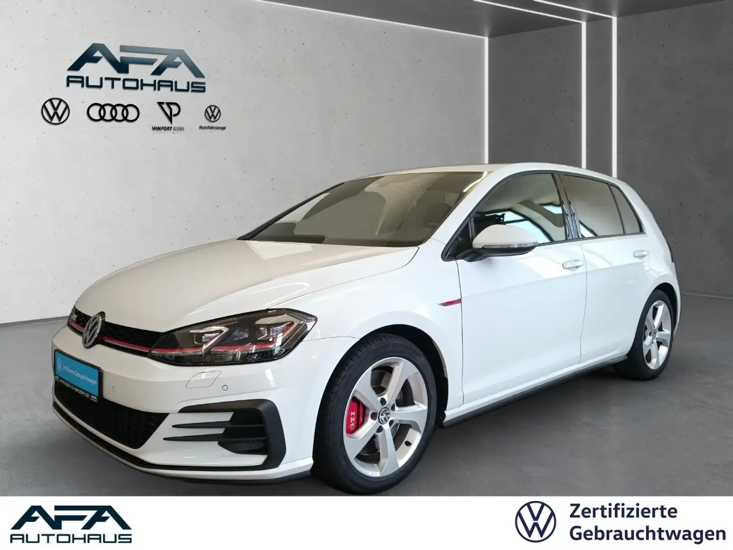 Volkswagen Golf VII GTI 2.0 TSI DSG LED*App-Connect*SHZ*LM17 Blanc - 1