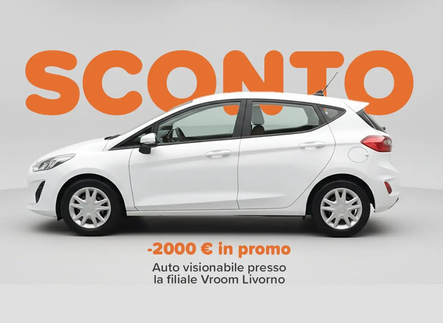 Ford Fiesta Fiesta 1.5 EcoBlue 5 porte Business Bianco - 1