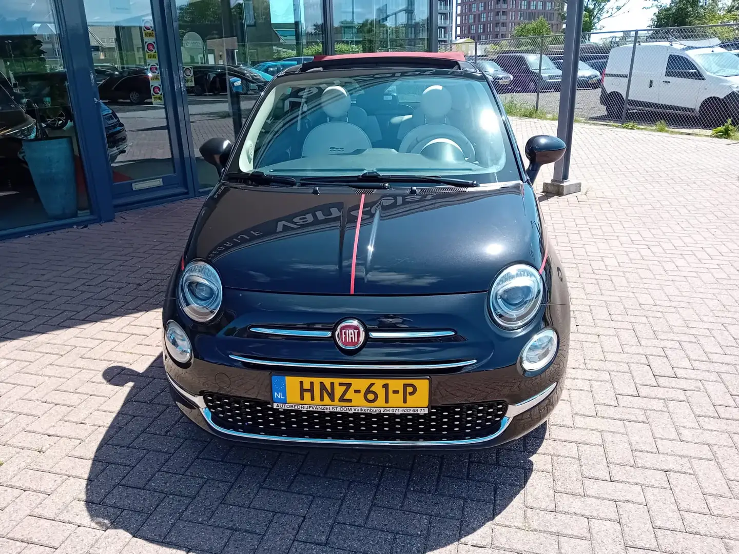 Fiat 500C 1.2 Cabriolet Automaat, Airco(automatisch), Multim Noir - 2