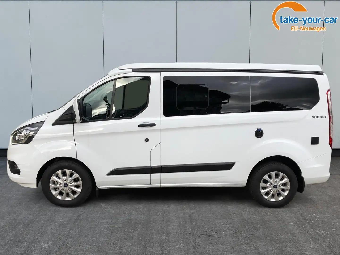 Ford Transit Custom Nugget L1 AD KAMERA+AHK+SHZ+MARKISE 2.0 EcoBlue... Gümüş rengi - 2