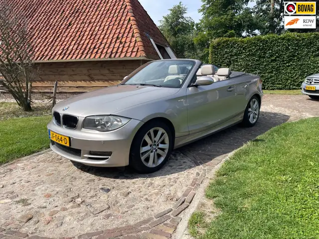 BMW 118 1-serie Cabrio 118i-Leer-Stoelverw-PDC-Clima-