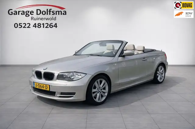 BMW 118 1-serie Cabrio 118i-Leer-Stoelverw-PDC-Clima-