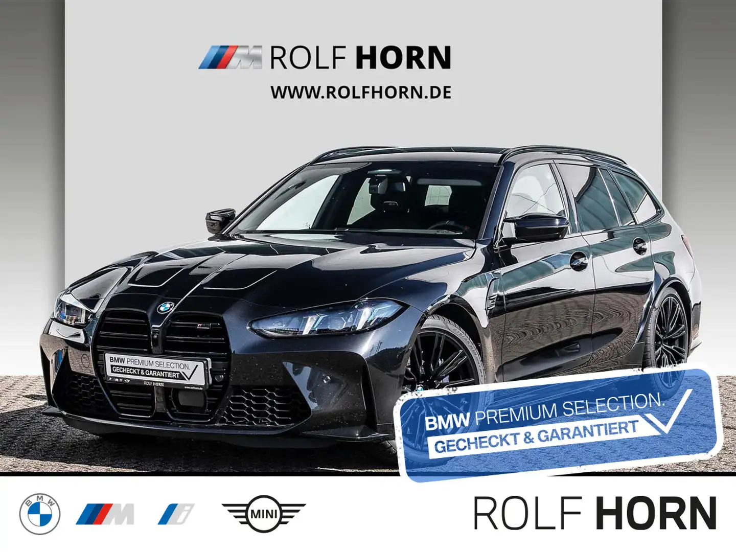 BMW M3 Competion xDrive Touring Navi HUD RKam Sitzhz Schwarz - 1