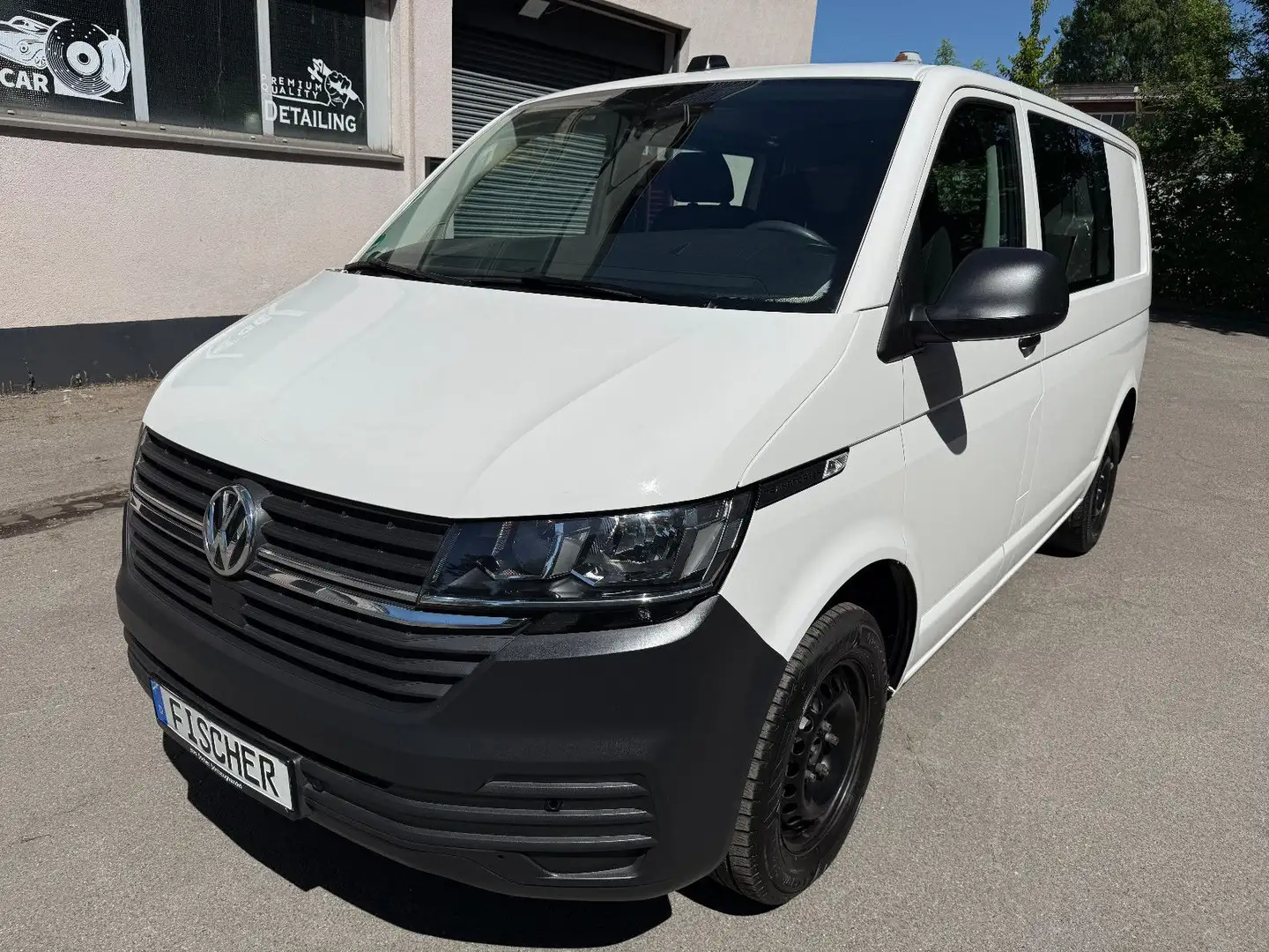 Volkswagen T6 Transporter T6.1 Transporter Kasten DOKA PLUS + MIXTO + Blanc - 2