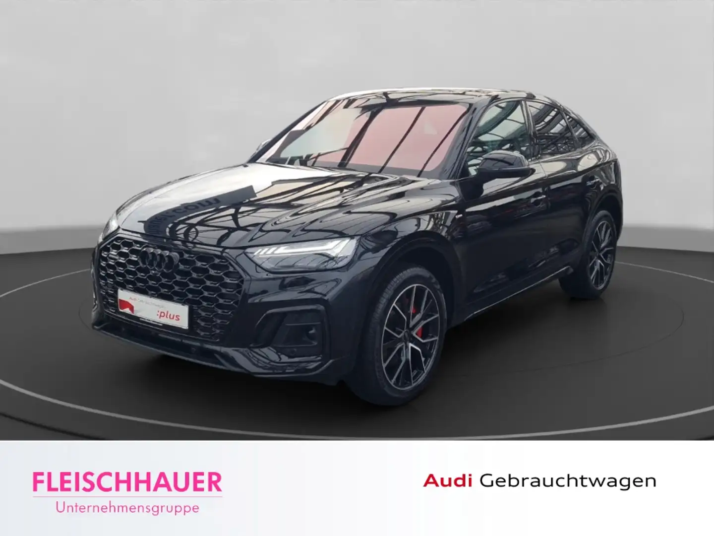 Audi Q5 Sportback 45 TFSI quattro S line Matrix+Pano+AHK-H Schwarz - 1