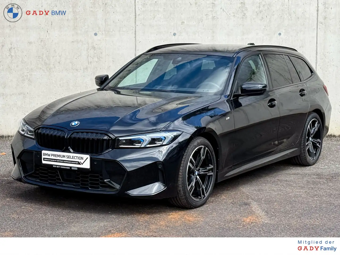 BMW 320 320d xDrive Schwarz - 1