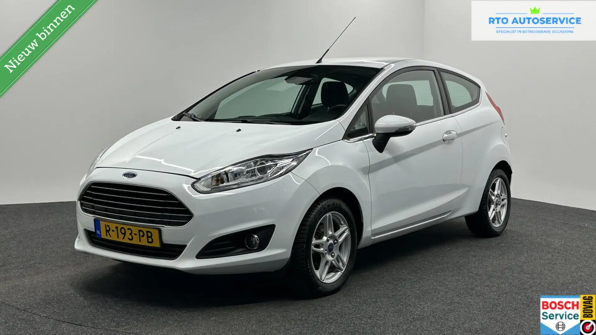 Ford Fiesta 1.0 EcoBoost Sport ECC LM CRUISE NIEUWE DISTRIBUTI Wit - 1
