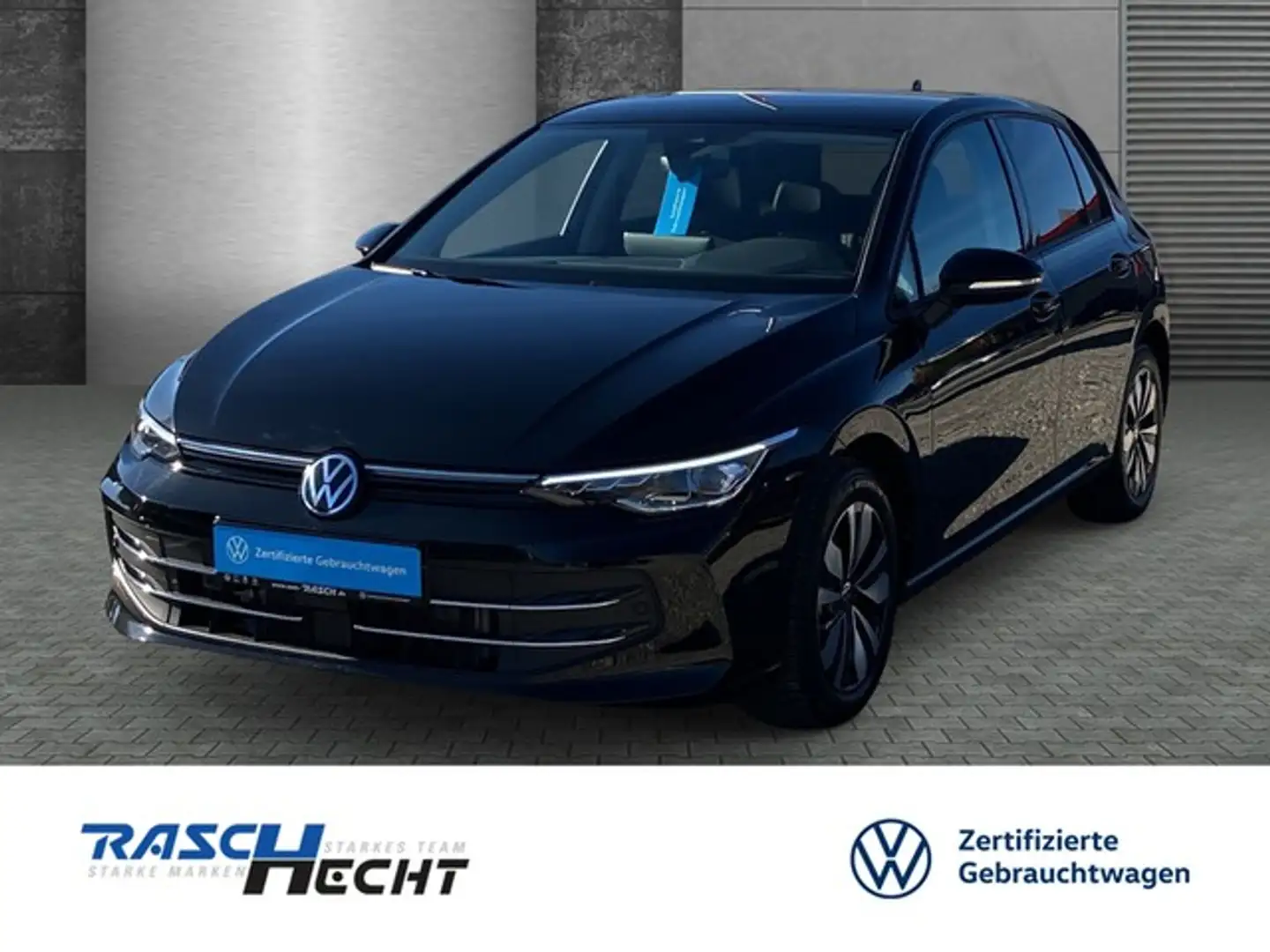 Volkswagen Golf VIII Goal 2.0 TDI DSG*AHK*LED*NAVI*SHZ* Schwarz - 1