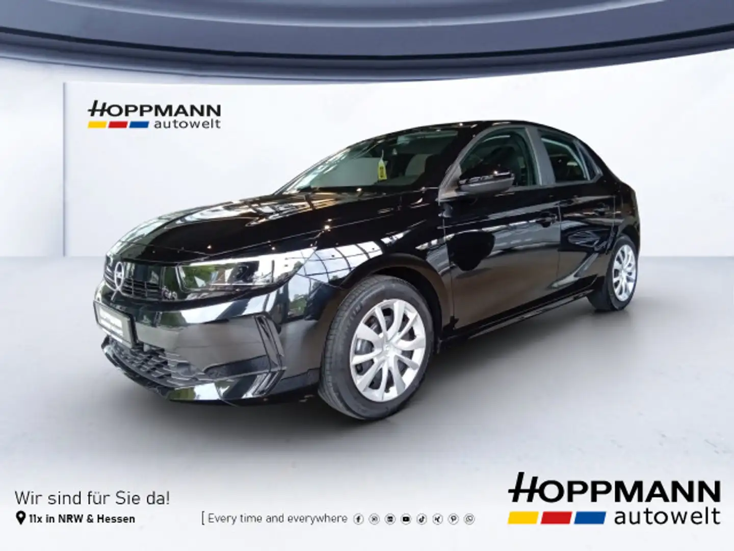 Opel Corsa edition, Klimaanlage, Sitzheizung Noir - 1