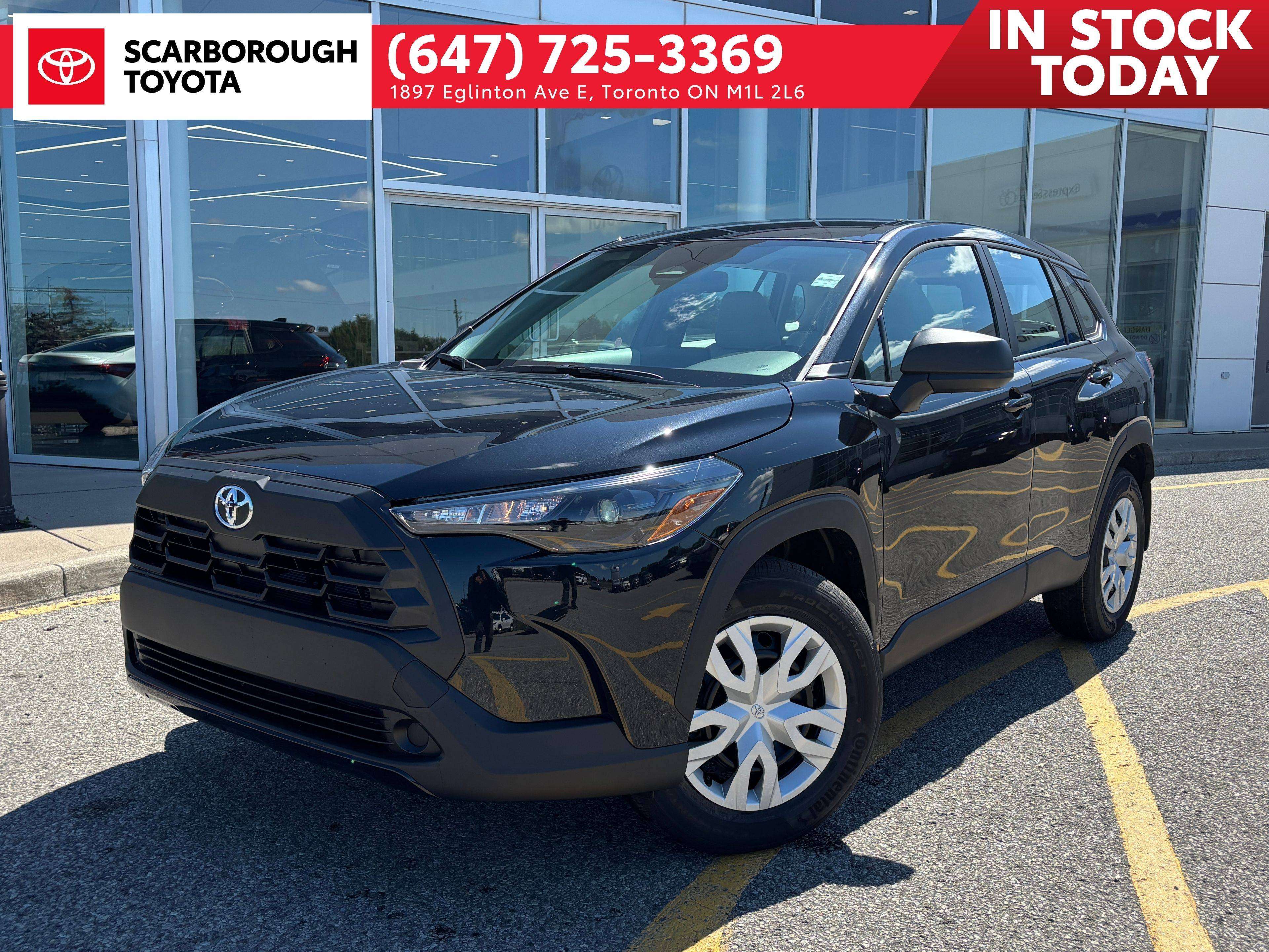 Black 2026 Toyota Corolla Cross SUV / Crossover Front-Wheel Drive Automatic