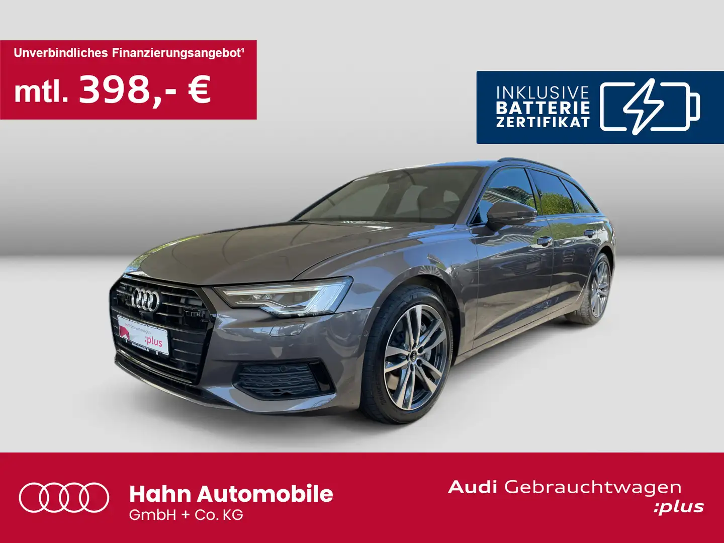 Audi A6 50TFSIe qua S-trc Matrix AHK 360° Leder Braun - 1