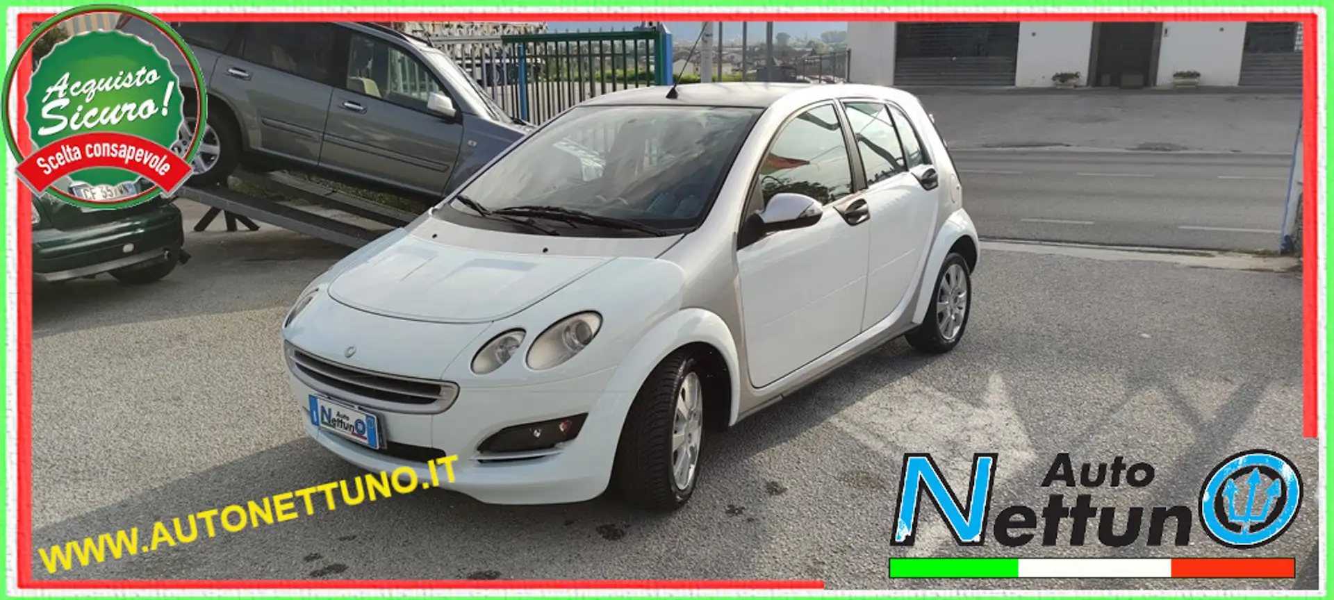 smart forFour 1.5 cdi 50 kW passion Bianco - 1