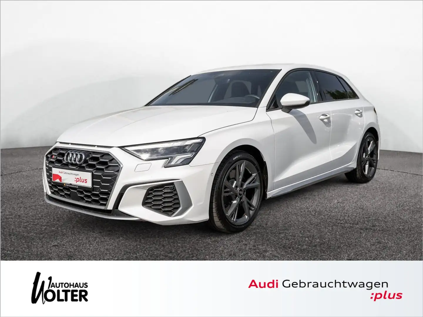 Audi S3 Sportback 2.0 TFSI quattro LED SHZ VIRTUAL Weiß - 1