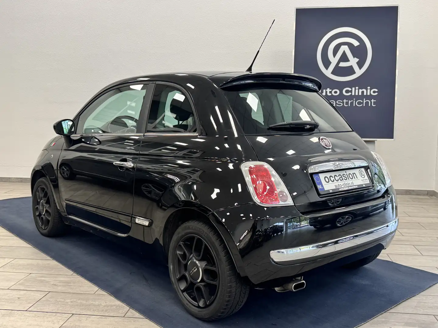Fiat 500 1.2 SPORT BLACK-LINE| CARPLAY | NAVI | 16" | Zwart - 2