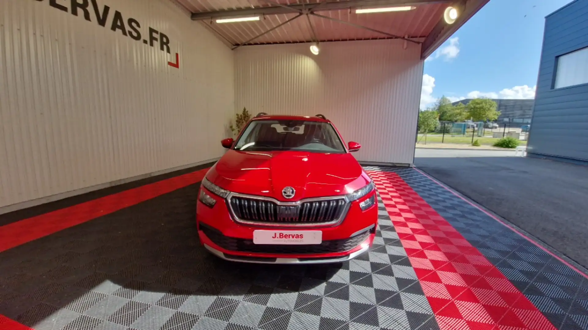 Skoda Kamiq 1.0 TSI EVO 110 CH DSG7 BUSINESS Rouge - 2