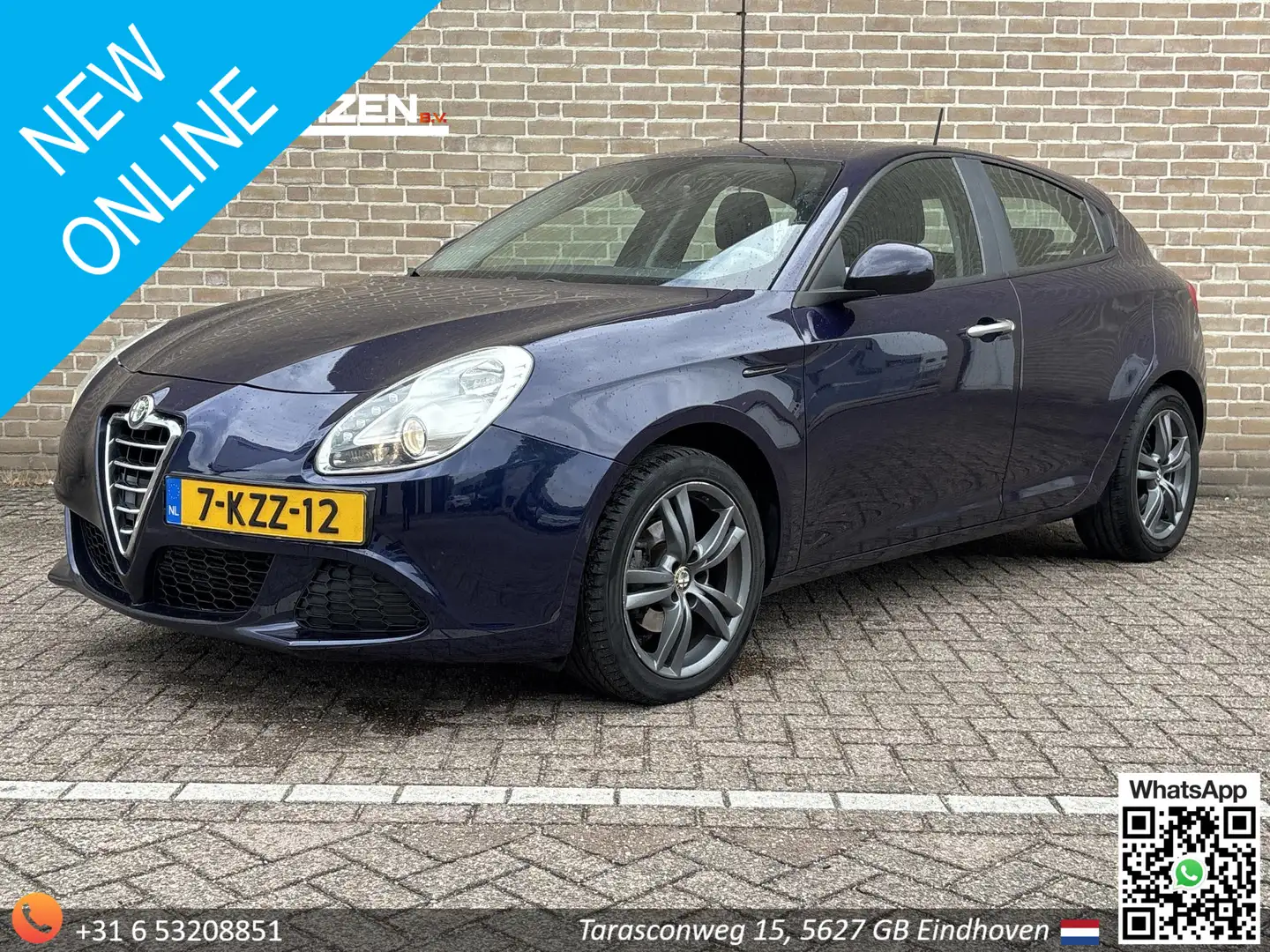 Alfa Romeo Giulietta 1.6 JTDm Progression | Airco | Cruise | Blauw - 1