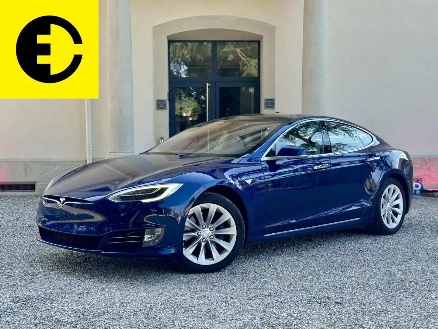Tesla Model S 100D | Enhanced AutoPilot | Panoramadak Синій - 1