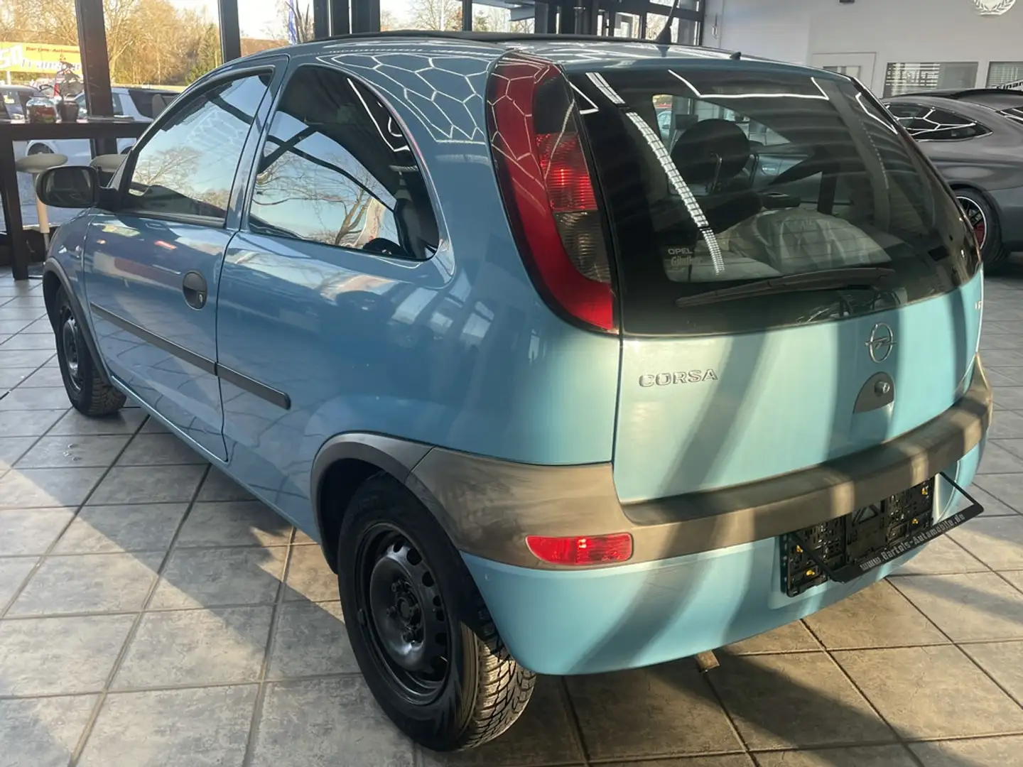 Opel Corsa C 1.2, 2.Hd., el. Faltdach, erst 97.500km! Blau - 2