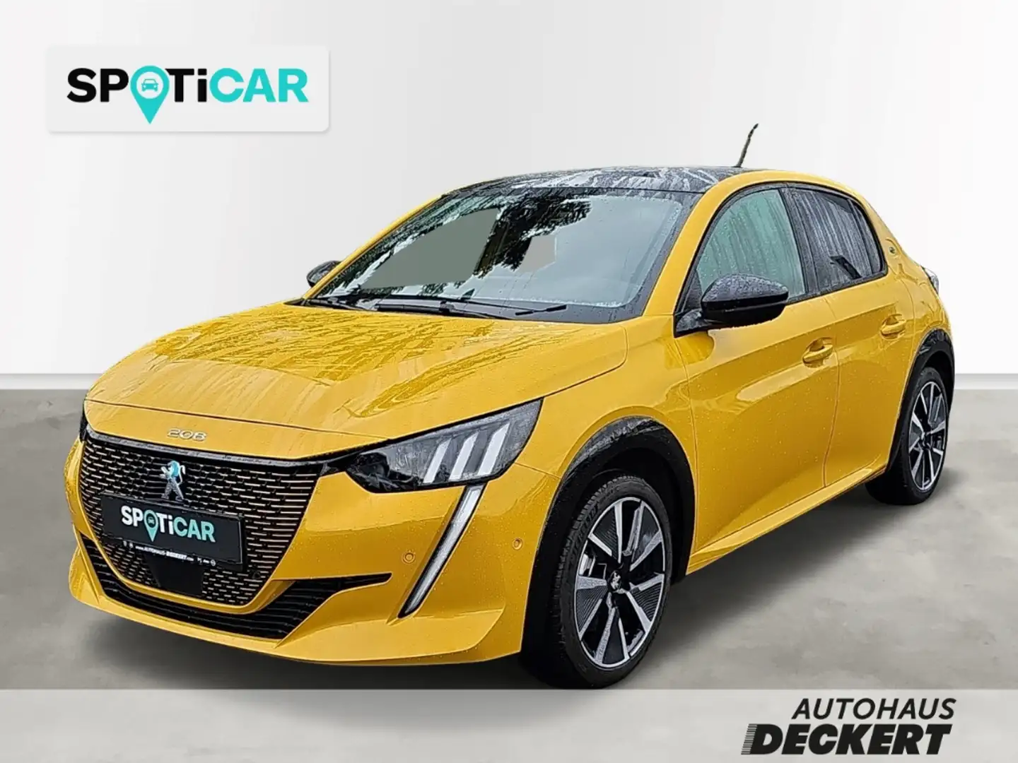 Peugeot 208 GT Elektromotor 136 3-phasig, Full-LED, Navigation Geel - 1