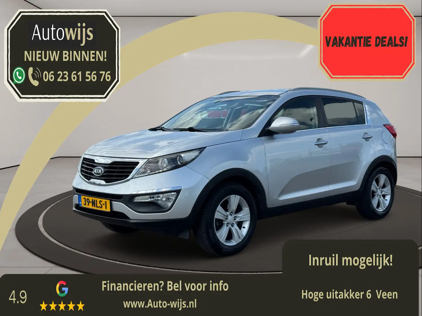 Kia Sportage 2.0 X-ecutive Plus Pack|AUT|Navi|Trekhaak|NL AUTO Gris - 1