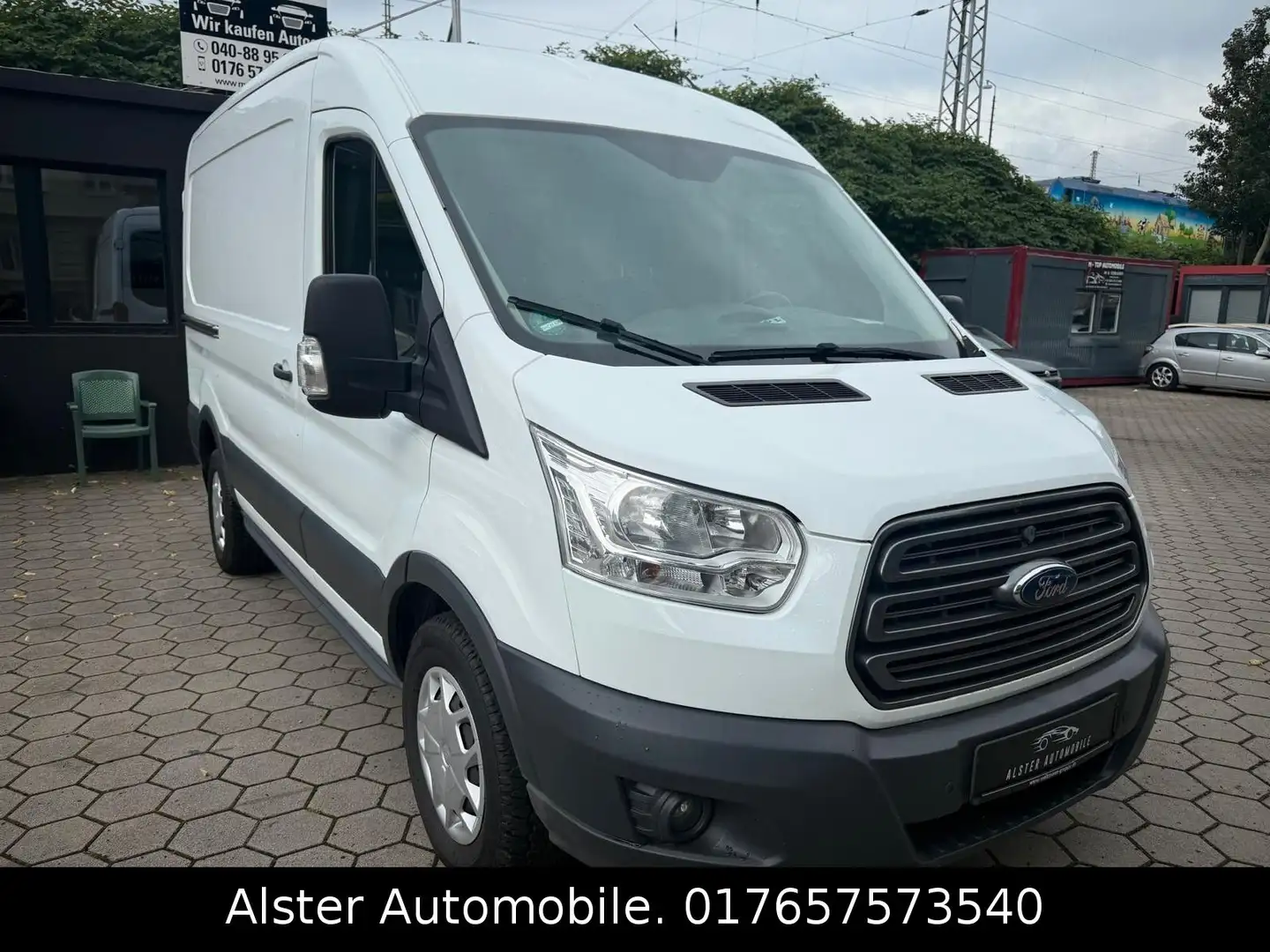 Ford Transit Kasten 350 L2 Trend,Hochraum,Scheckheftg Blanco - 1