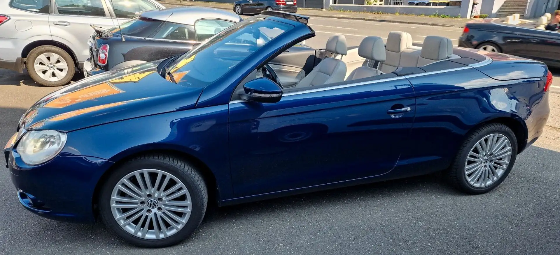 Volkswagen Eos 2.0 Turbo Leder/Navi/Xenon Bleu - 2