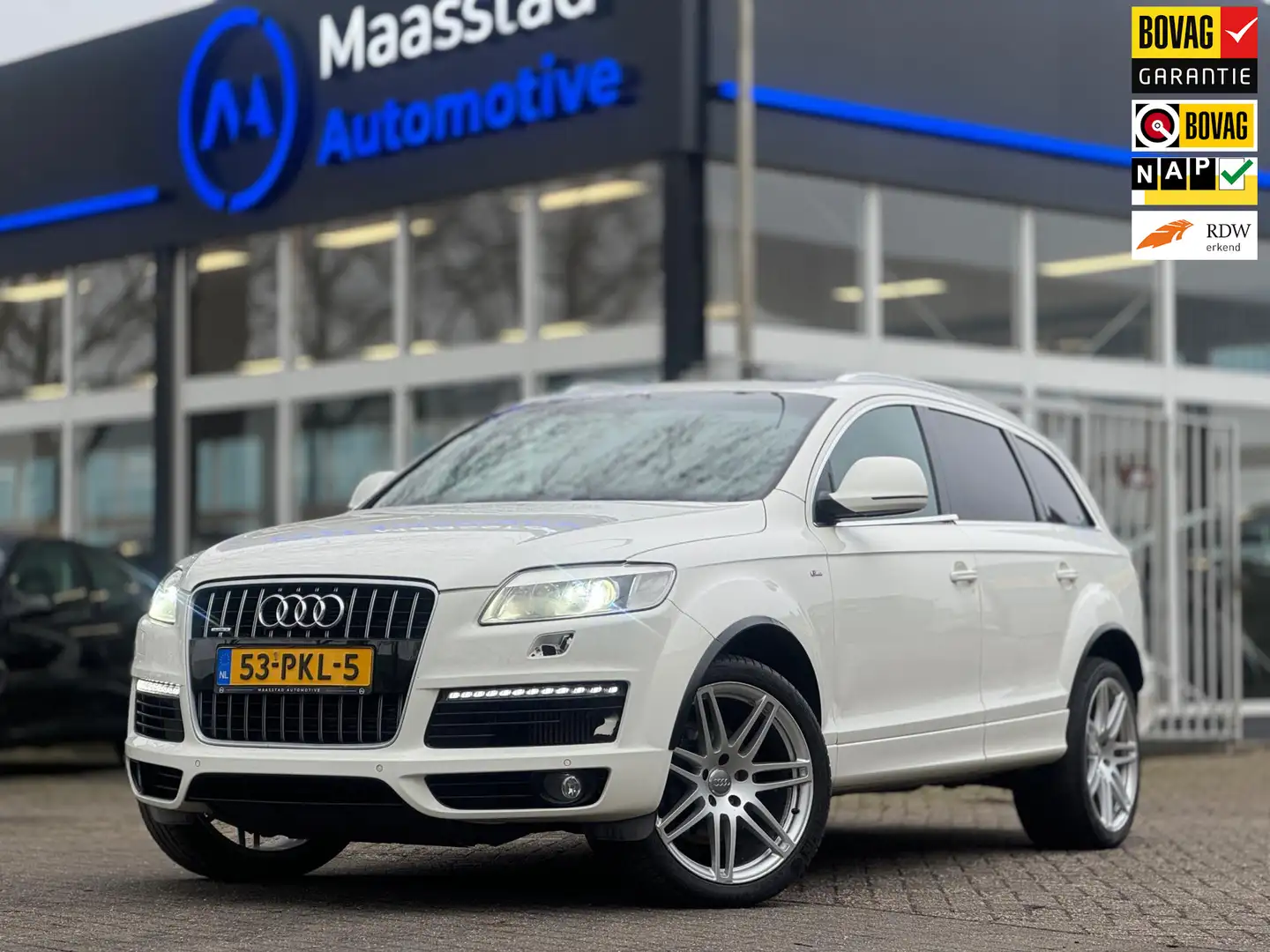 Audi Q7 3.0 TDI quattro 5+2|S-line|Stoel VW|7persoons|Pano Wit - 1