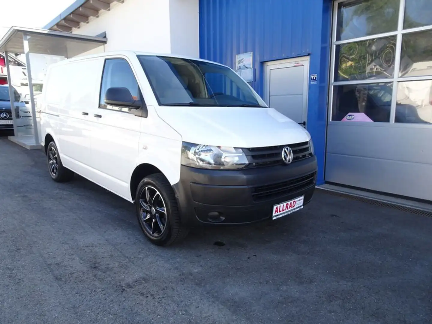 Volkswagen T5 Transporter Kastenwagen KR 2,0 TDI 4-Motion Weiß - 1