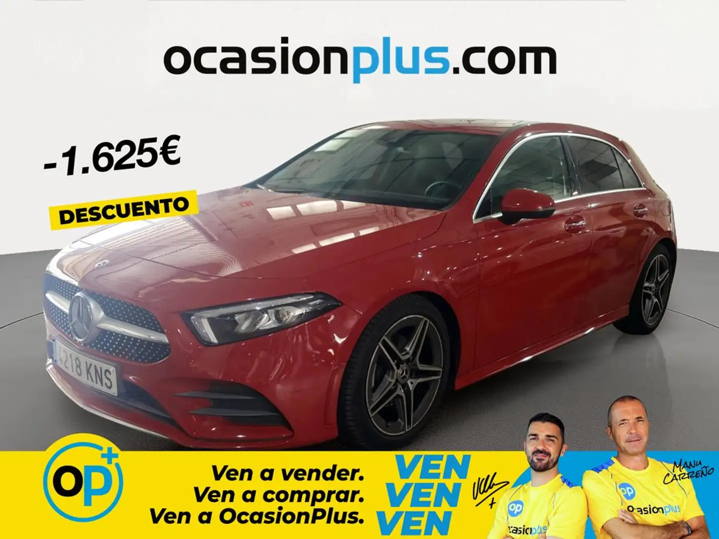 Mercedes-Benz A 200 7G-DCT Rojo - 1