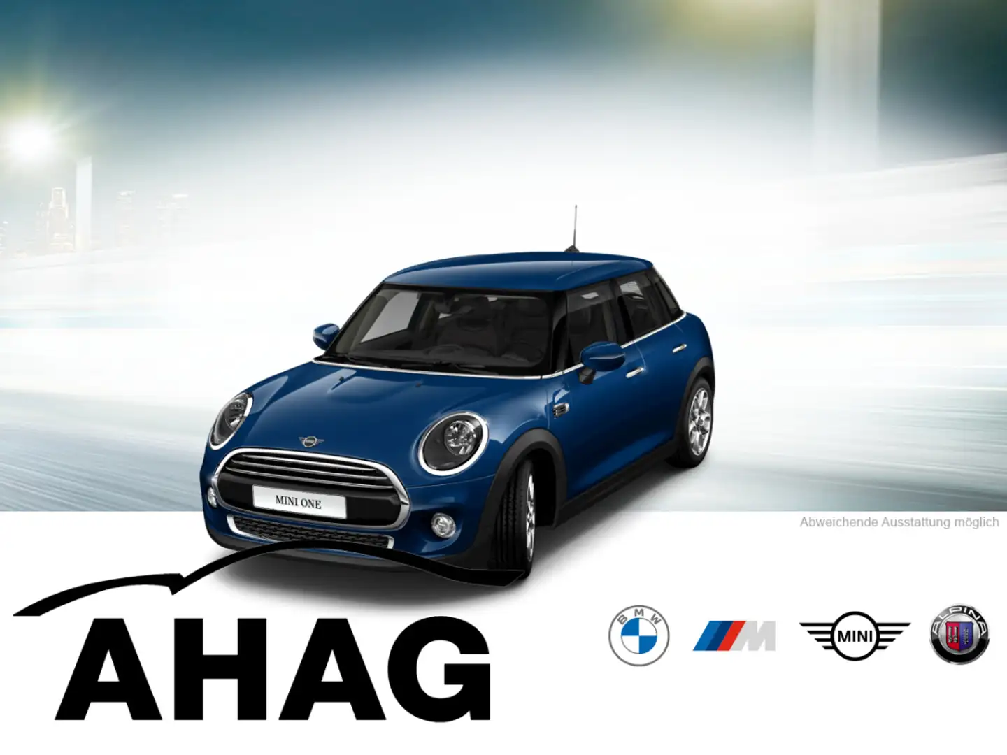 MINI One Klimaaut. Sportsitze PDC Außensp.Paket Blau - 1